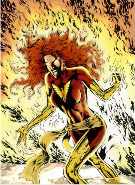 Тёмный феникс марвел