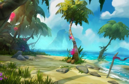 Sea of thieves остров фон