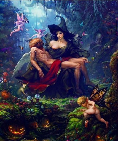 Ведьма фэнтези