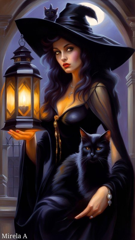 Красивая ведьма