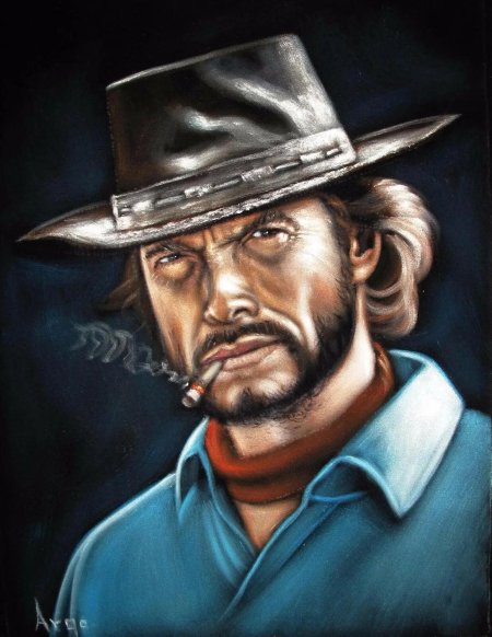 Клинт иствуд молодой ковбой