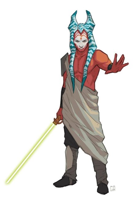 Тогрута звездные войны мужчина