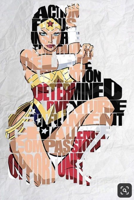 Супергерои девушка