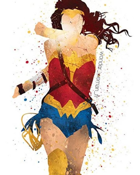 Супергерои акварель