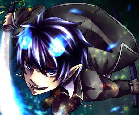 Синий экзорцист рин окумура