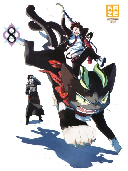 Синий экзорцист кот черныш