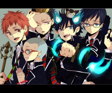 Аниме синий экзорцист