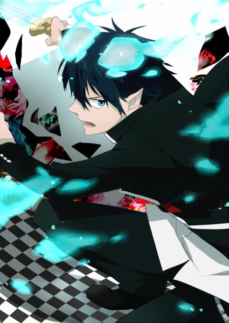 Синий экзорцист путешествие куро