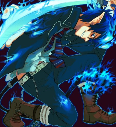 Blue exorcist мир теней