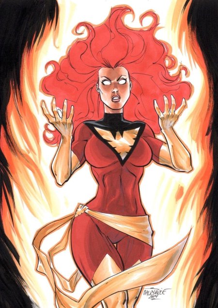 Джин грей феникс марвел