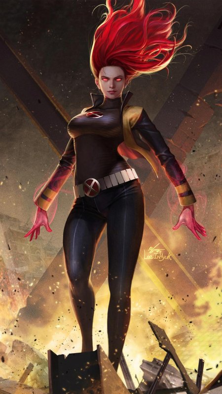 Девушка из марвел