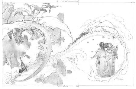 Урсула ле гуин волшебник земноморья иллюстрации