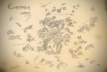 Волшебник земноморья карта