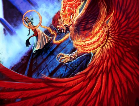 Величественный феникс серафина