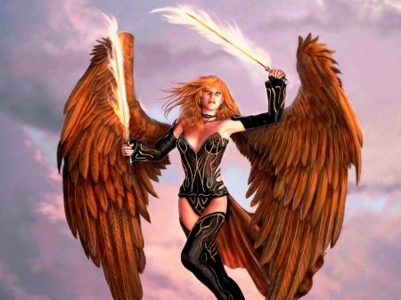 Рыжий ангел девушка