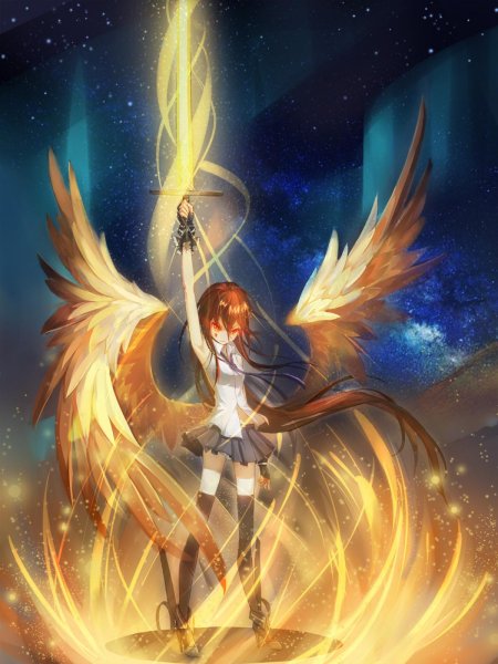 Огненная шана аниме