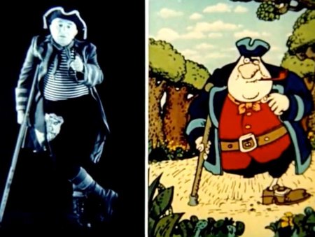 Джон сильвер остров сокровищ 1988