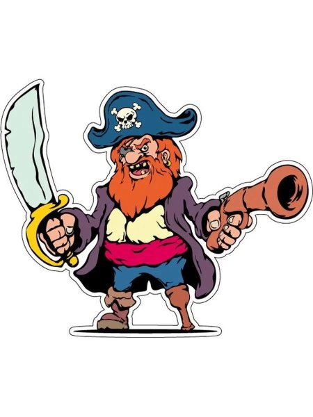 Мультяшный пират