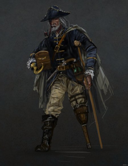 Пират concept art