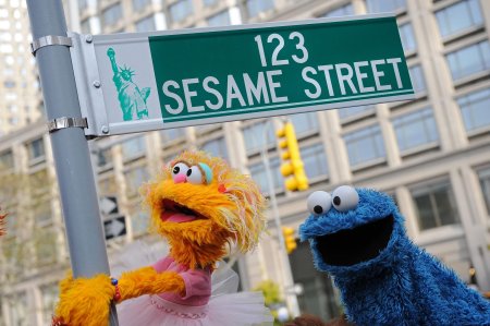 Sesame street muppets