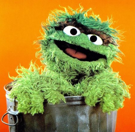 Улица сезам оскар ворчун