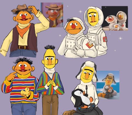 Эрни улица сезам