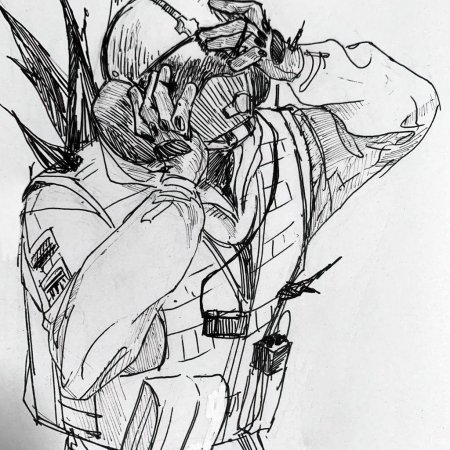 Спецназ эскиз