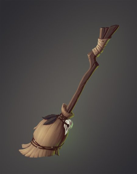 Метла фэнтези