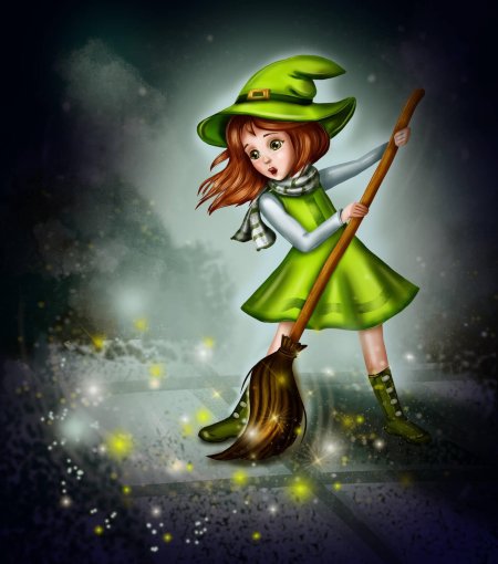 Маленькая ведьмочка