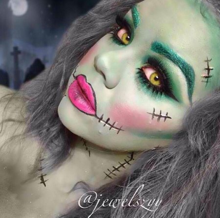 Макияжа на хэллоуин