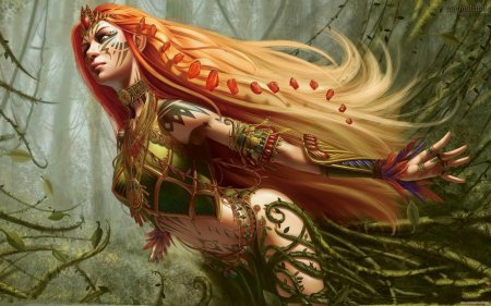 Девушка из фэнтези