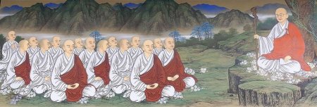 Дзен монахи япония