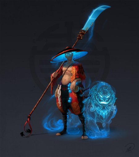 Концепт персонажа охотник