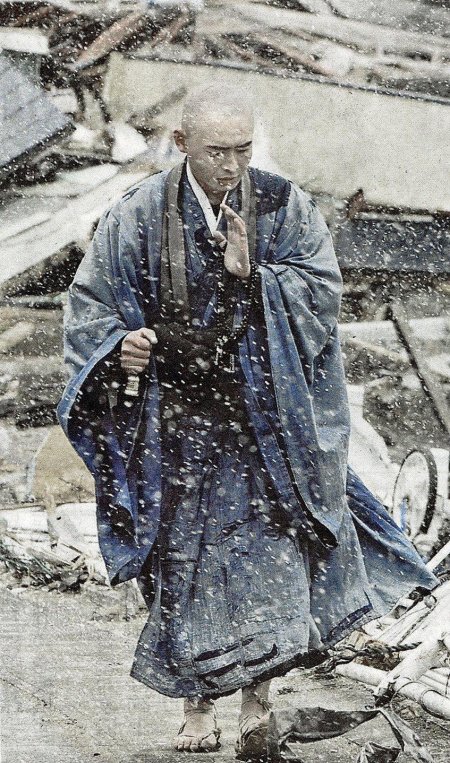 Дзенский монах арт