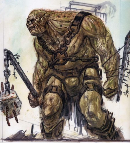 Fallout 3 супермутант арт