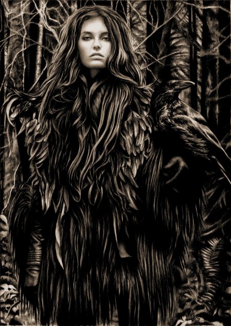 Фотосессия ведьма