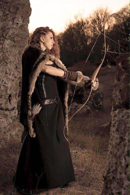 Фотосессия в стиле средневековья