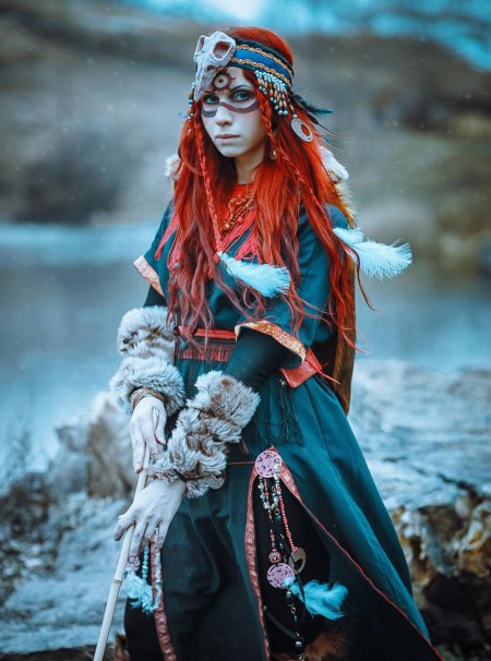 Шаманка ведьма косплей