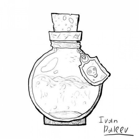 Раскраски зелья из гарри поттера