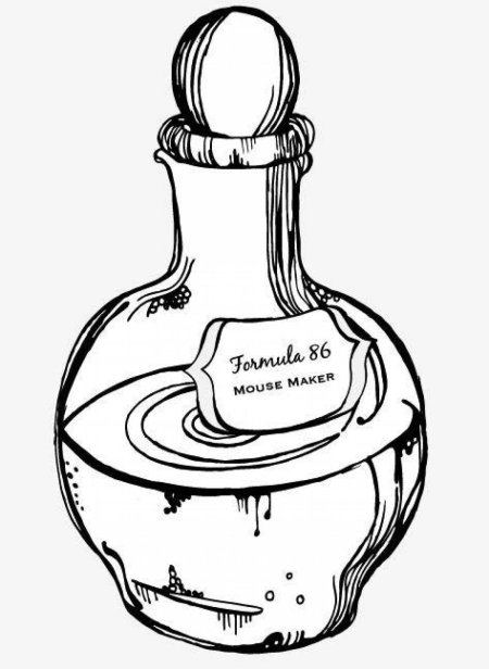 Раскраска бутылочка