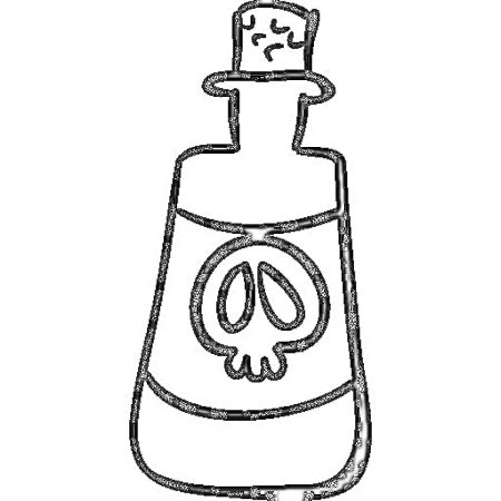 Зелье раскраска