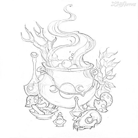 Котел с зельем