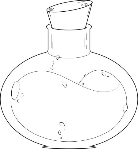 Зелье раскраска