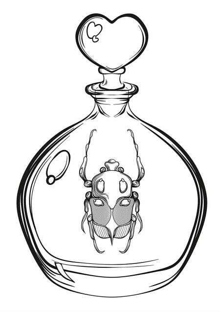 Эдгар аллан по золотой жук иллюстрации