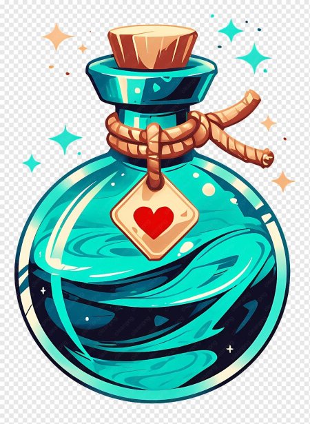 Бутылка с зельем