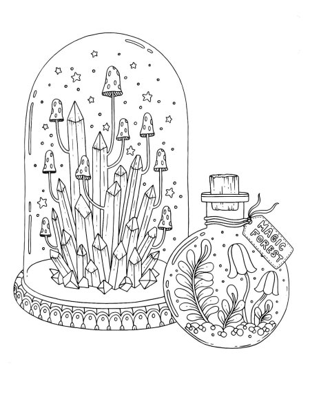Антистресс раскраска