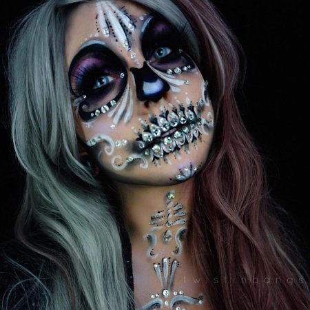 Хэллоуин макияж