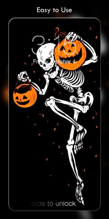 Скелет хэллоуин
