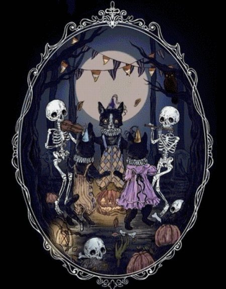 Хэллоуин иллюстрации