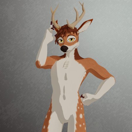 Антро олень